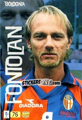 Sticker Fontolan - Top Calcio 1999-2000 - Mundicromo