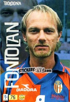 Sticker Fontolan - Top Calcio 1999-2000 n. 76 - Mundicromo