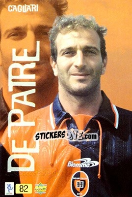 Sticker De Patre - Top Calcio 1999-2000 n. 82 - Mundicromo