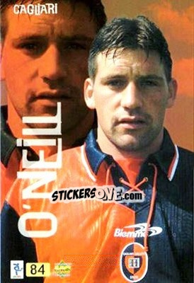 Sticker O'neill - Top Calcio 1999-2000 n. 84 - Mundicromo