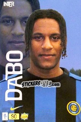 Sticker Dabo - Top Calcio 1999-2000 n. 90 - Mundicromo