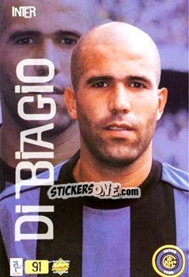 Sticker Di Biagio - Top Calcio 1999-2000 n. 91 - Mundicromo