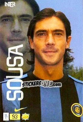 Sticker Sousa - Top Calcio 1999-2000 n. 93 - Mundicromo