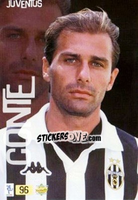 Sticker Conte - Top Calcio 1999-2000 n. 96 - Mundicromo