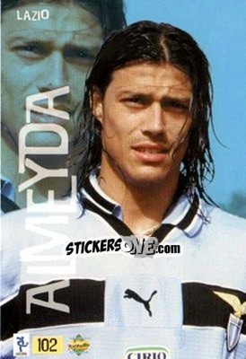 Sticker Almeyda - Top Calcio 1999-2000 - Mundicromo