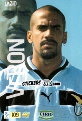 Sticker Veron - Top Calcio 1999-2000 - Mundicromo