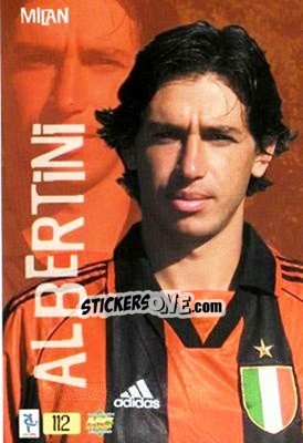 Cromo Aalbertini - Top Calcio 1999-2000 - Mundicromo