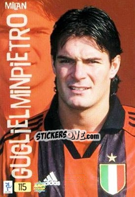 Sticker Guglielminpietro - Top Calcio 1999-2000 n. 115 - Mundicromo