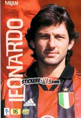 Sticker Leonardo - Top Calcio 1999-2000 n. 116 - Mundicromo