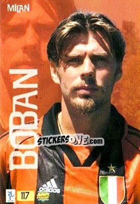 Sticker Boban - Top Calcio 1999-2000 - Mundicromo