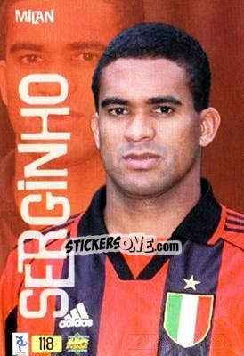 Sticker Serginho - Top Calcio 1999-2000 - Mundicromo