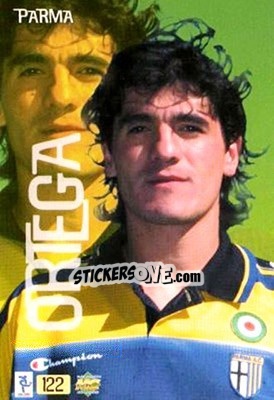 Figurina Ortega - Top Calcio 1999-2000 - Mundicromo