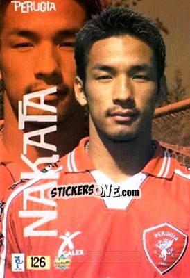 Cromo Nakata - Top Calcio 1999-2000 - Mundicromo