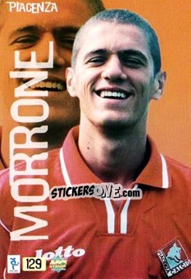 Sticker Morrone - Top Calcio 1999-2000 - Mundicromo