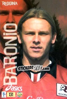 Sticker Baronio - Top Calcio 1999-2000 - Mundicromo