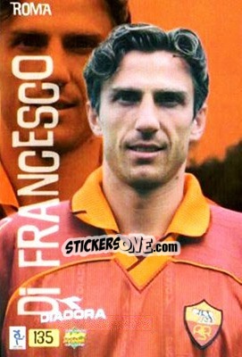 Sticker Di Francesco - Top Calcio 1999-2000 n. 135 - Mundicromo