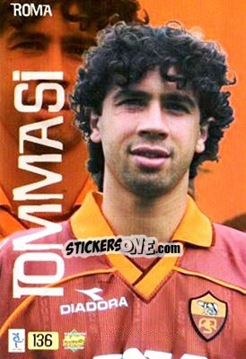 Sticker Tommasi - Top Calcio 1999-2000 - Mundicromo