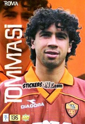 Sticker Tommasi - Top Calcio 1999-2000 n. 136 - Mundicromo
