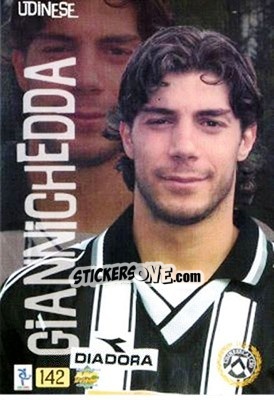 Sticker Giannichedda - Top Calcio 1999-2000 n. 142 - Mundicromo