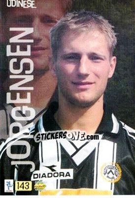 Sticker Jorgensen - Top Calcio 1999-2000 n. 143 - Mundicromo