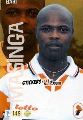 Sticker Masinga - Top Calcio 1999-2000 n. 149 - Mundicromo