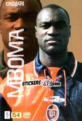 Sticker Mbomba - Top Calcio 1999-2000 n. 154 - Mundicromo