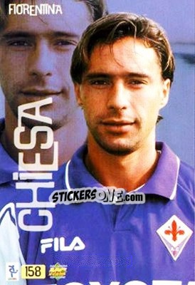 Sticker Chiesa - Top Calcio 1999-2000 n. 158 - Mundicromo