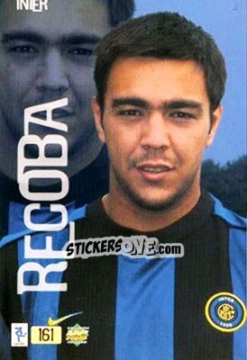 Sticker Recoba - Top Calcio 1999-2000 n. 161 - Mundicromo