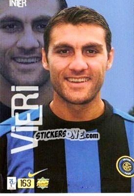 Sticker Vieri - Top Calcio 1999-2000 n. 163 - Mundicromo