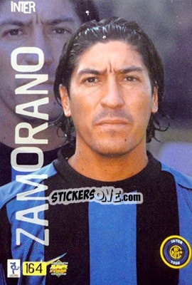 Figurina Zamarano - Top Calcio 1999-2000 - Mundicromo