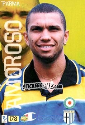 Figurina Amoroso - Top Calcio 1999-2000 - Mundicromo