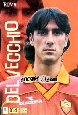 Sticker Delvecchio - Top Calcio 1999-2000 n. 184 - Mundicromo