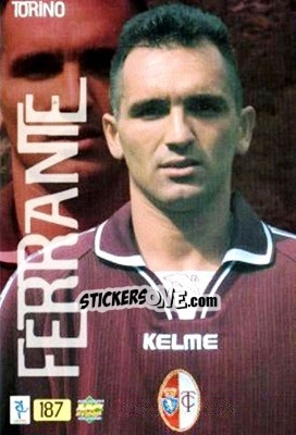 Sticker Ferrante - Top Calcio 1999-2000 n. 187 - Mundicromo