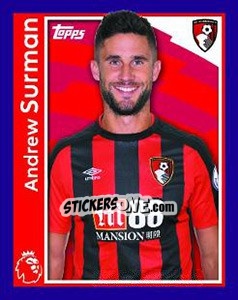 Sticker Andrew Surman - Premier League Inglese 2017-2018 - Topps