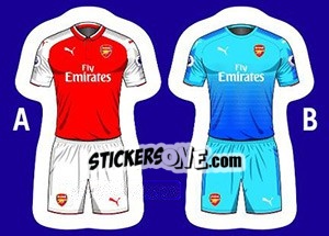 Sticker Kit - Premier League Inglese 2017-2018 n. 19 - Topps