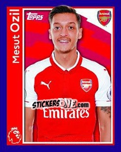 Sticker Mesut Ozil - Premier League Inglese 2017-2018 n. 29 - Topps