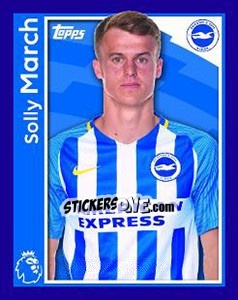Cromo Solly March - Premier League Inglese 2017-2018 - Topps