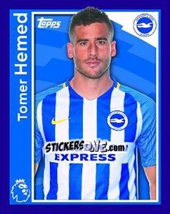 Figurina Tomer Hemed - Premier League Inglese 2017-2018 - Topps