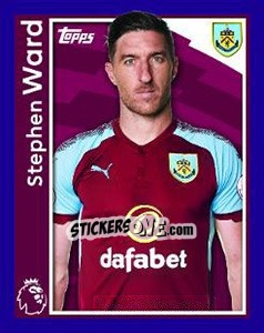 Figurina Stephen Ward - Premier League Inglese 2017-2018 - Topps