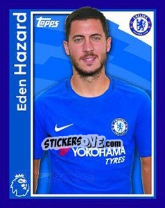 Cromo Eden Hazard - Premier League Inglese 2017-2018 - Topps