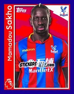 Sticker Mamadou Sakho - Premier League Inglese 2017-2018 - Topps