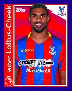 Sticker Ruben Loftus-Cheek - Premier League Inglese 2017-2018 n. 87 - Topps