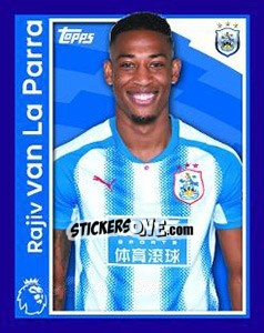 Cromo Rajiv van La Parra - Premier League Inglese 2017-2018 - Topps