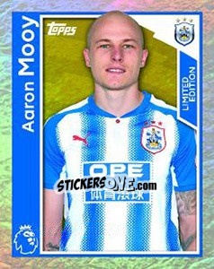 Sticker Aaron Mooy - Premier League Inglese 2017-2018 n. 119LE - Topps