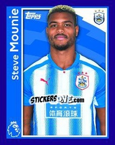 Figurina Steve Mounié - Premier League Inglese 2017-2018 - Topps