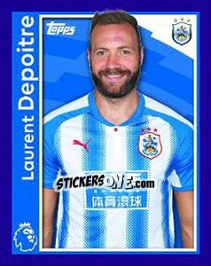 Sticker Laurent Depoitre - Premier League Inglese 2017-2018 n. 122 - Topps