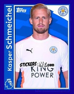 Sticker Kasper Schmeichel - Premier League Inglese 2017-2018 n. 125 - Topps