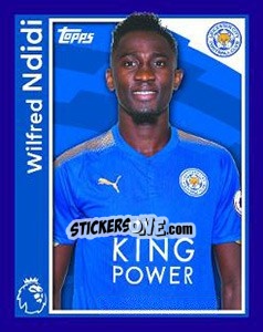 Sticker Wilfred Ndidi - Premier League Inglese 2017-2018 - Topps