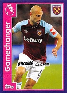 Sticker Pablo Zabaleta - Premier League Inglese 2017-2018 - Topps