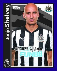 Sticker Jonjo Shelvey - Premier League Inglese 2017-2018 - Topps